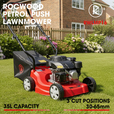 Petrol Lawnmower Push RocwooD