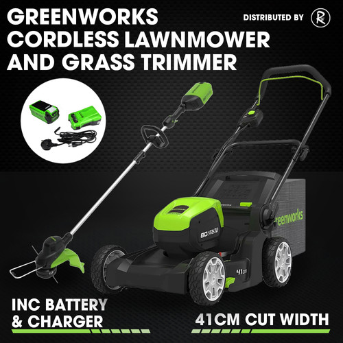 Cordless lawnmower 41cm 80v - 41cm,