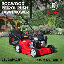 Petrol Lawnmower Push RocwooD